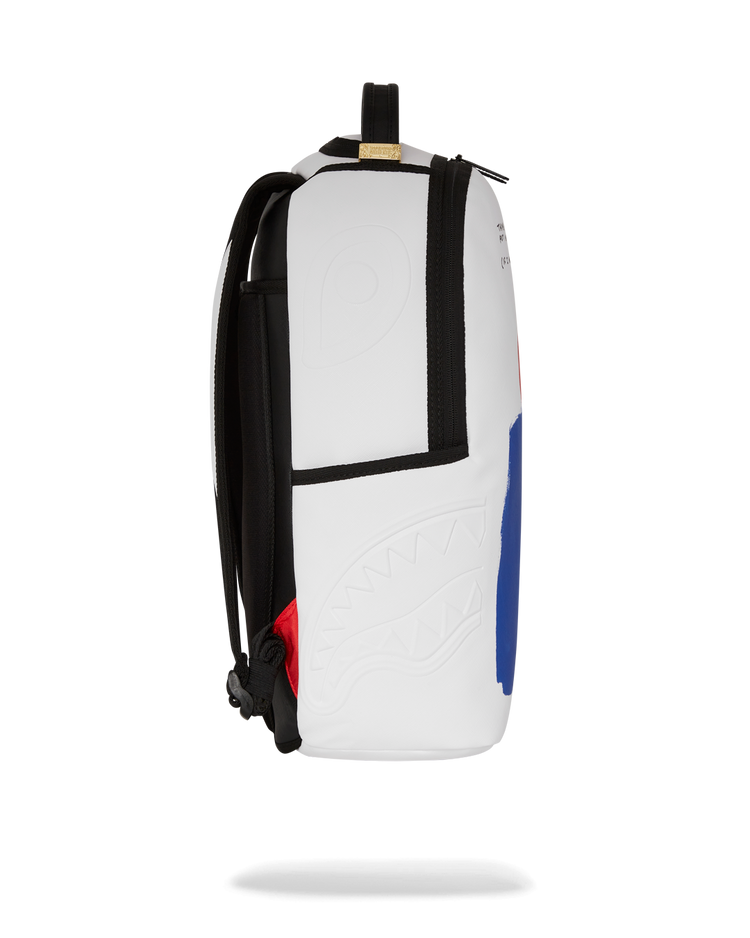 KEITH HARRING EMBOSSED 1 SHARK HANDBAG DLXSV BACKPACK