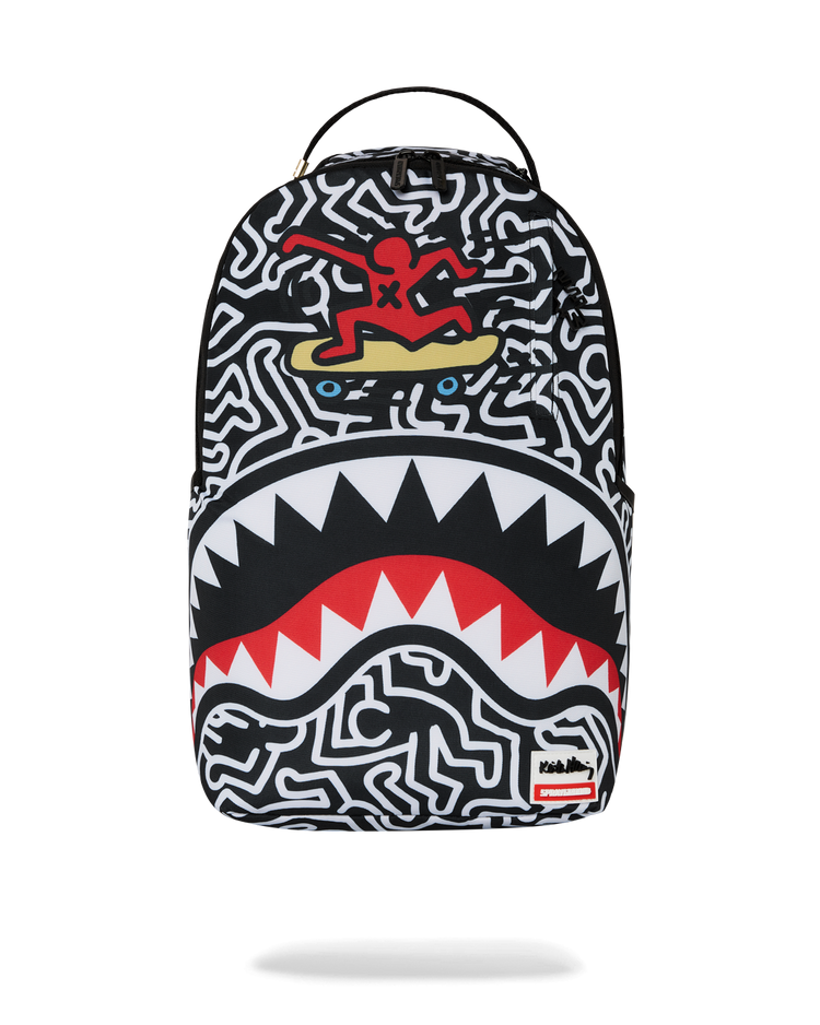 KEITH HARRING SKATER GUY PRINT DLXSV BACKPACK