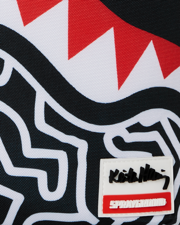KEITH HARRING SKATER GUY PRINT DLXSV BACKPACK