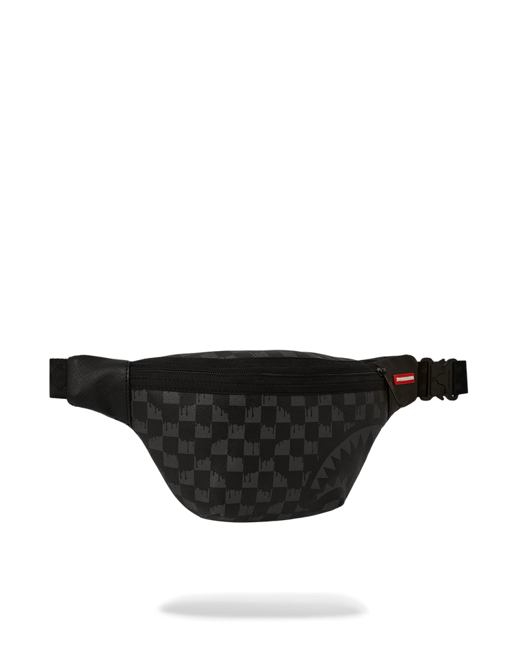 HANGOVER DRIP GREY CHECK SAVVY CROSS-BODY