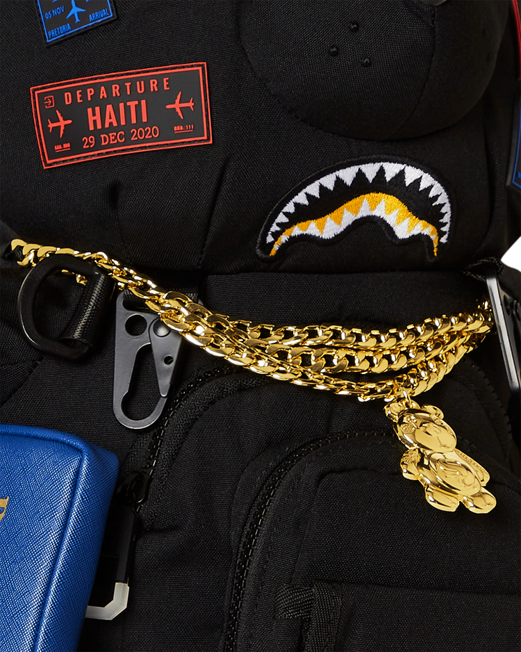 JAMES EDITION PASSPORT BEAR MONEYBEAR BACKPACK