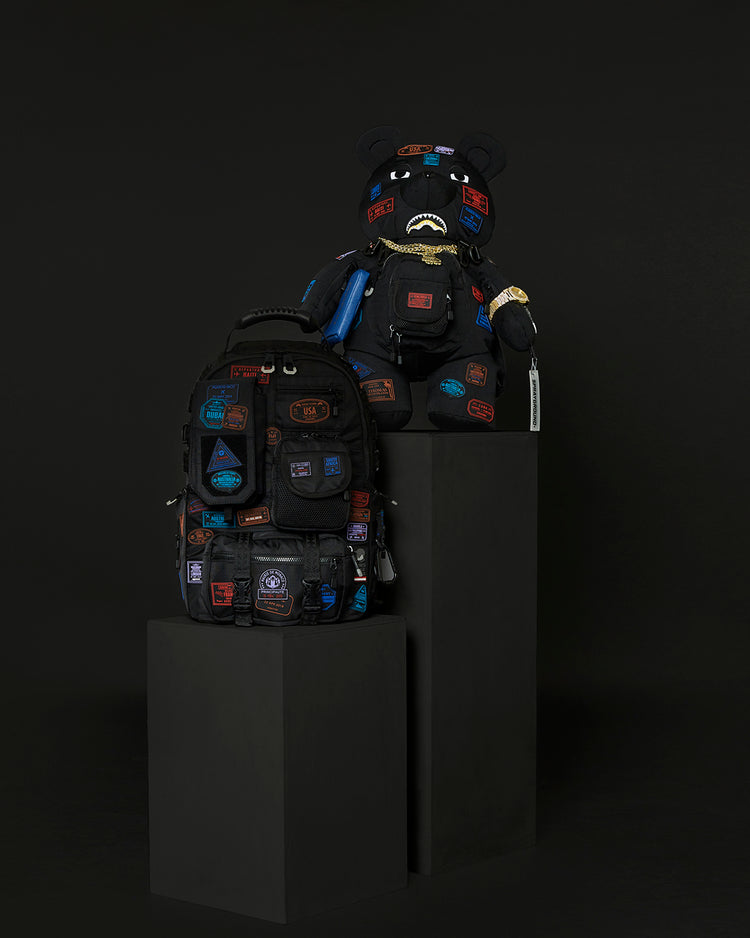 JAMES EDITION PASSPORT BEAR MONEYBEAR BACKPACK