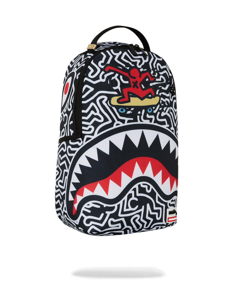 KEITH HARRING SKATER GUY PRINT DLXSV BACKPACK