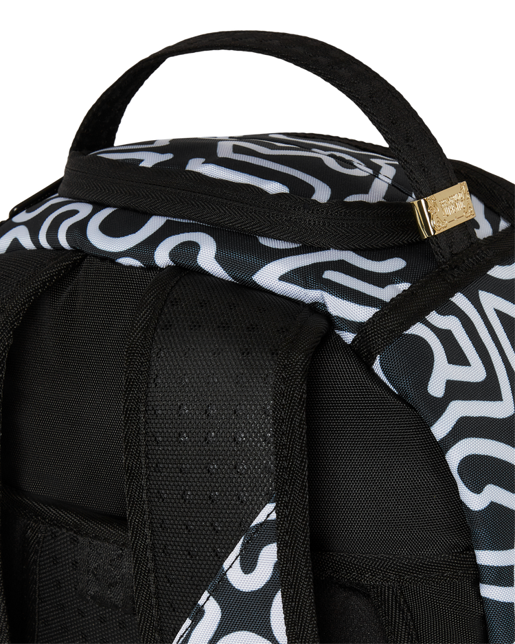 KEITH HARRING SKATER GUY PRINT DLXSV BACKPACK