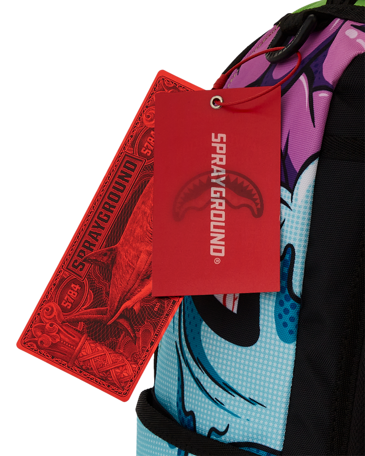 BLUE ZOMBIE SHARKMOUTH DLXSR BACKPACK