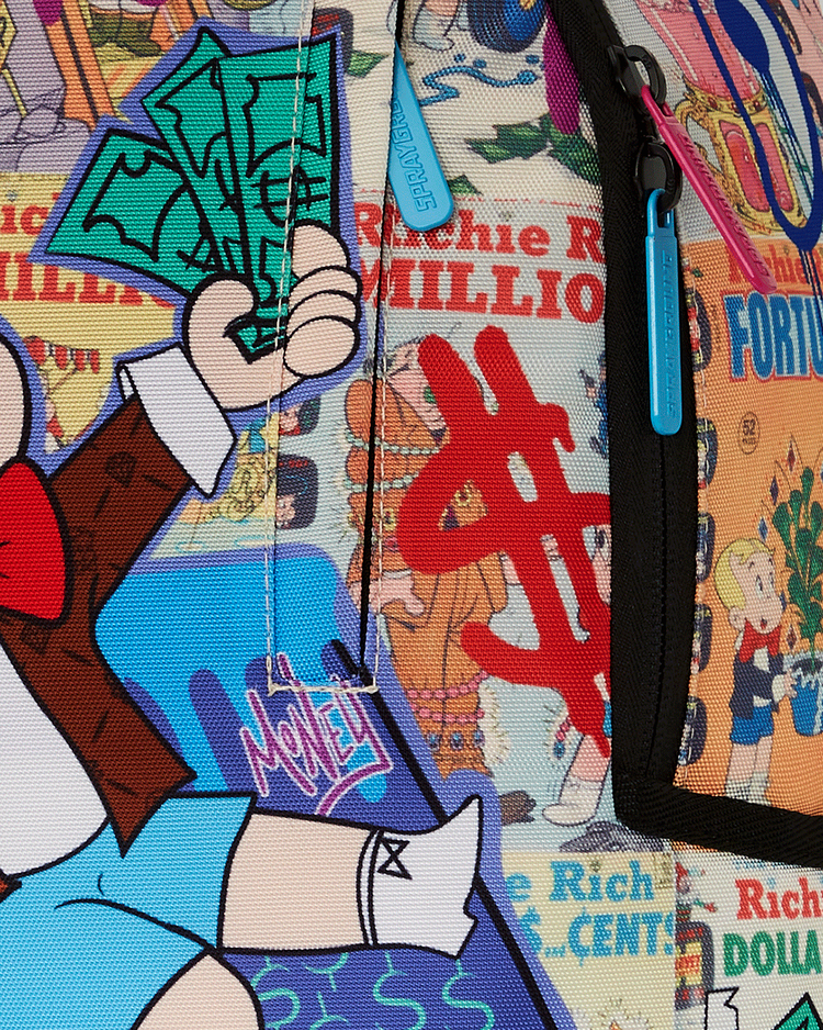 RICHIE RICH COMIC AND STREET ART DLXSR BACKPACK