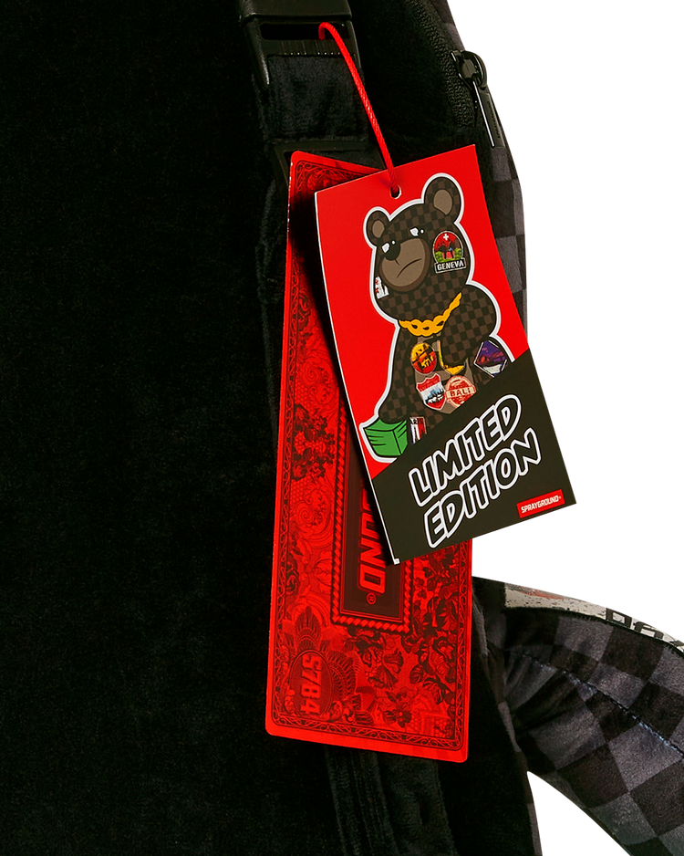 GLOBAL MOGUL LOST TICKET MONEYBEAR BACKPACK