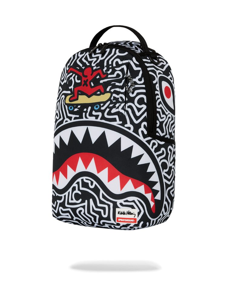 KEITH HARRING SKATER GUY PRINT DLXSV BACKPACK