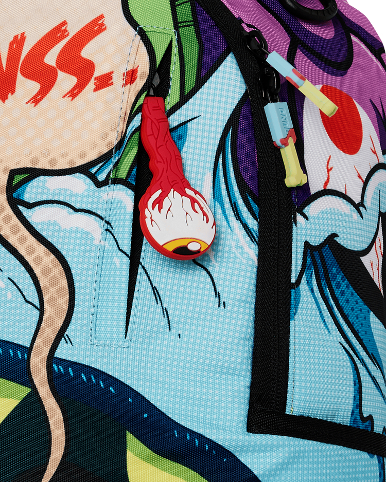 BLUE ZOMBIE SHARKMOUTH DLXSR BACKPACK