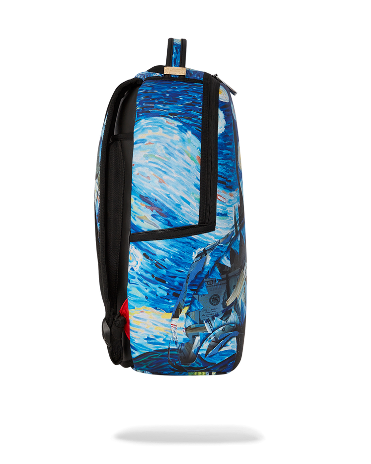 VAN GOGH HIDDEN MONEY BAG DLXSV BACKPACK