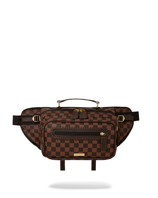 CORE EMBOSSED CHECK CARGO CROSS-BODY