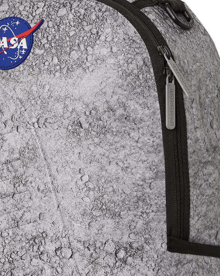 NASA MOON LANDING FOOT EMBOSSED BACKPACK