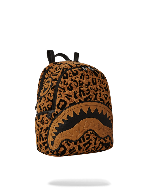 CHEETAH CHENILLE SAVAGE BACKPACK