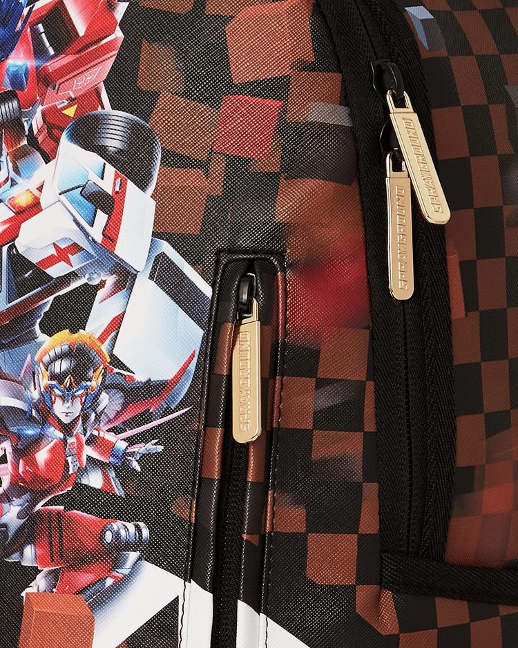 TRANSFORMERS CHECKERED DLXSV BACKPACK