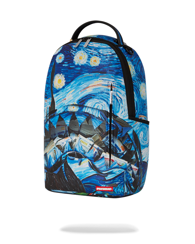 VAN GOGH HIDDEN MONEY BAG DLXSV BACKPACK