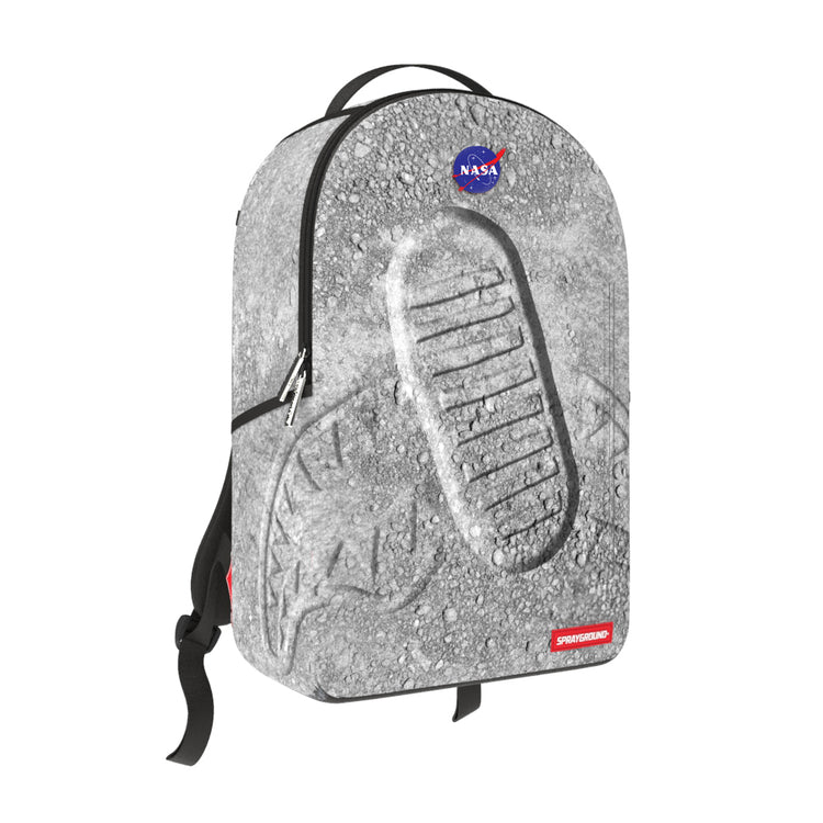 NASA MOON LANDING FOOT EMBOSSED BACKPACK