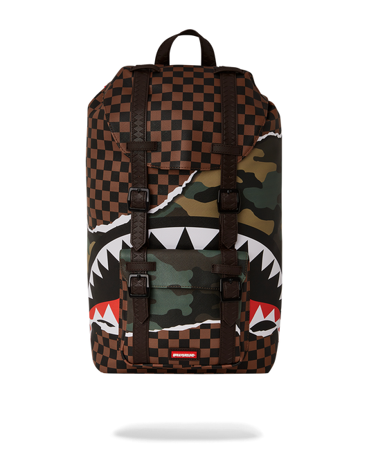 TEAR IT UP CHECK CAMO HILLS BACKPACK