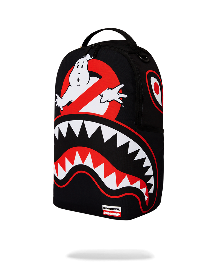 GHOSTBUSTERS LOGO AND SHARK MOUTH