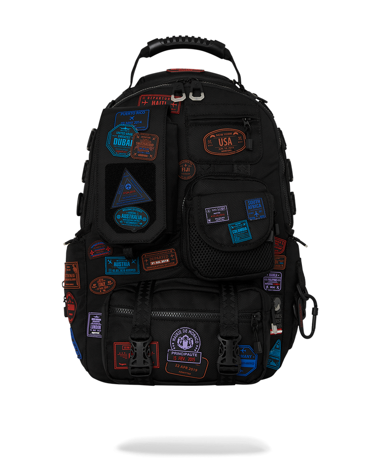 JAMES EDITION PASSPORT STAMPS SPECIAL OPS BACKPACK