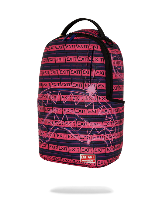 PINK EXIT STRIPE DLXSV BACKPACK