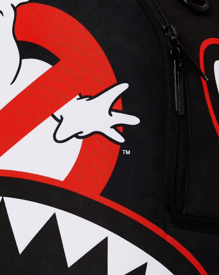 GHOSTBUSTERS LOGO AND SHARK MOUTH