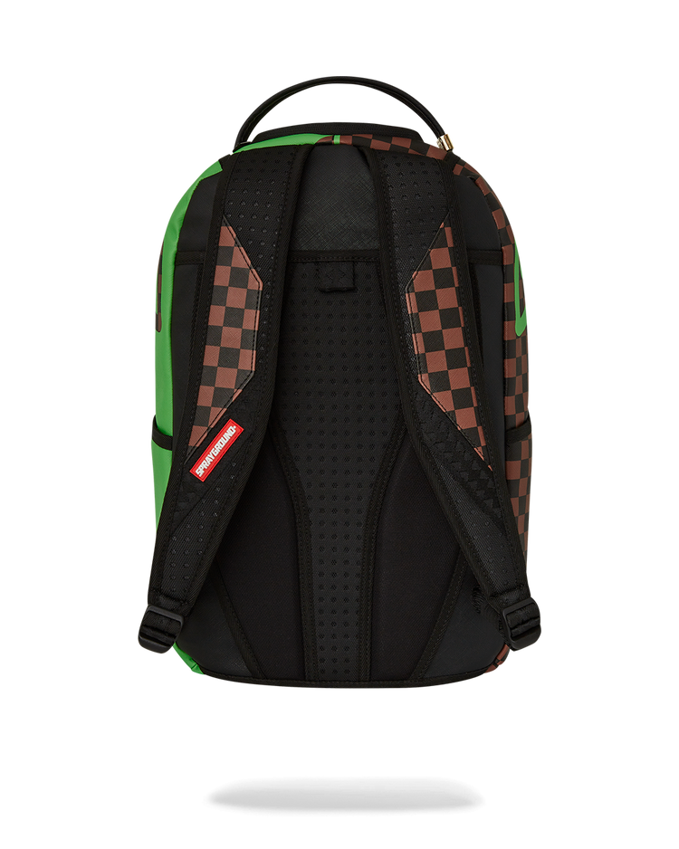 GREEN MONEY BEAR SPLIT DLXSV BACKPACK