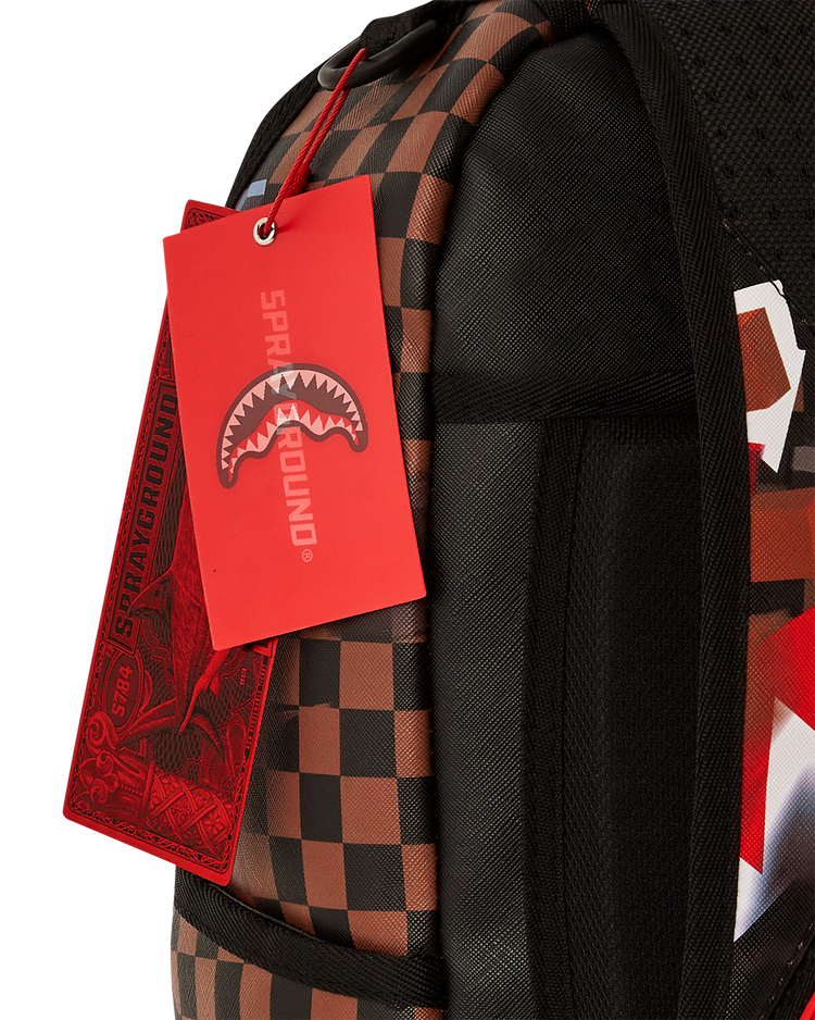 TRANSFORMERS CHECKERED DLXSV BACKPACK