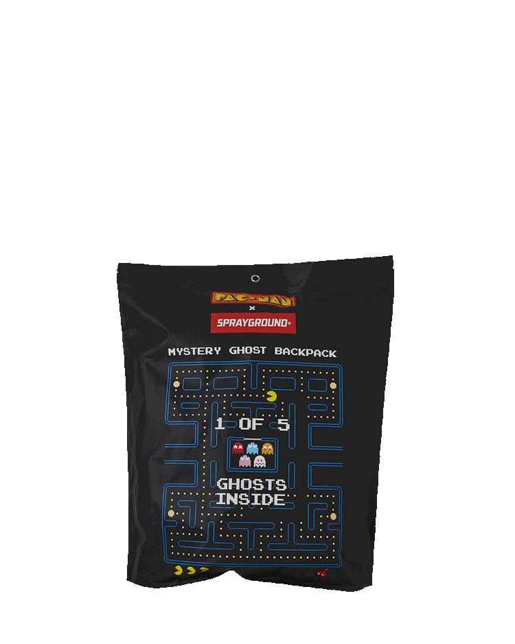 PACMAN BLUE BITE BOTTOM BACKPACK