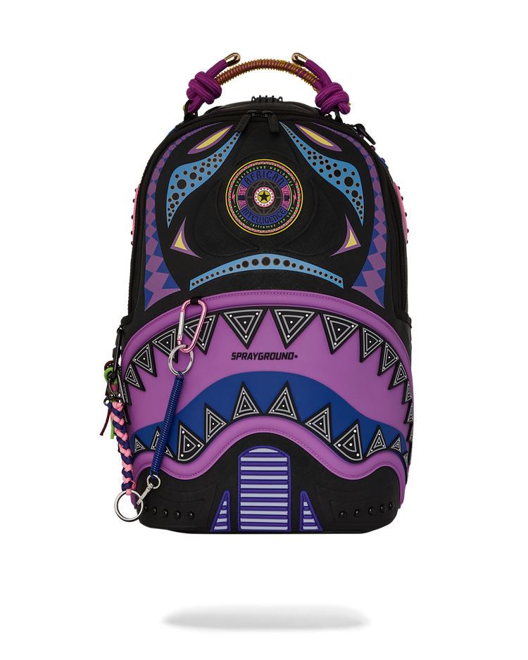 AI WONDERLAND PURPLE BACKPACK