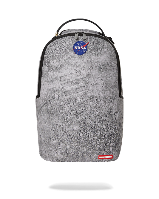 NASA MOON LANDING FOOT EMBOSSED BACKPACK