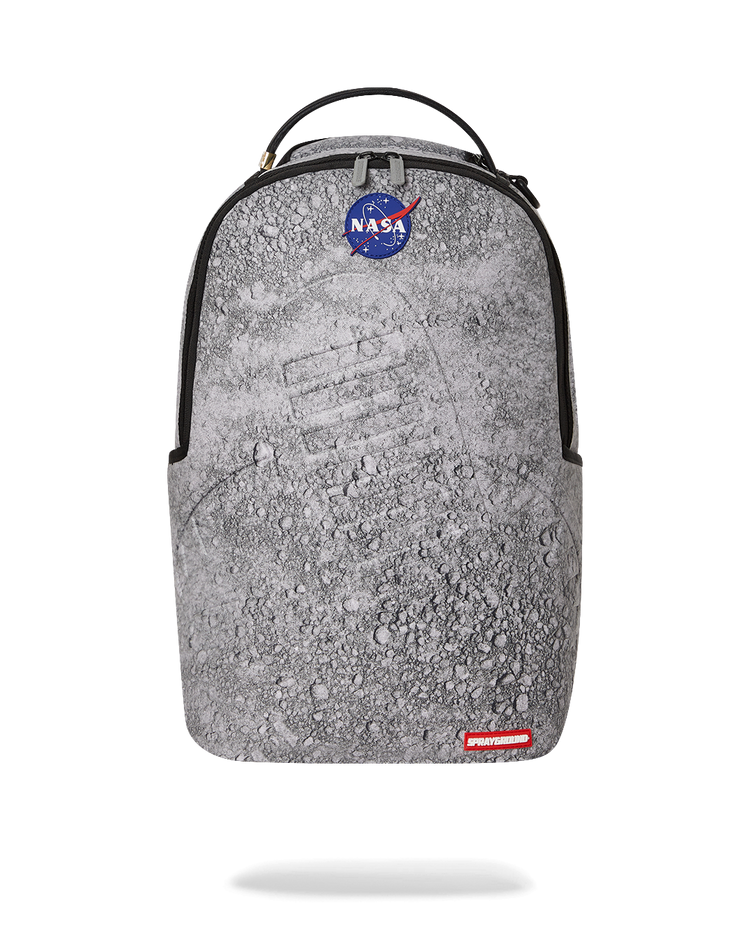 NASA MOON LANDING FOOT EMBOSSED BACKPACK