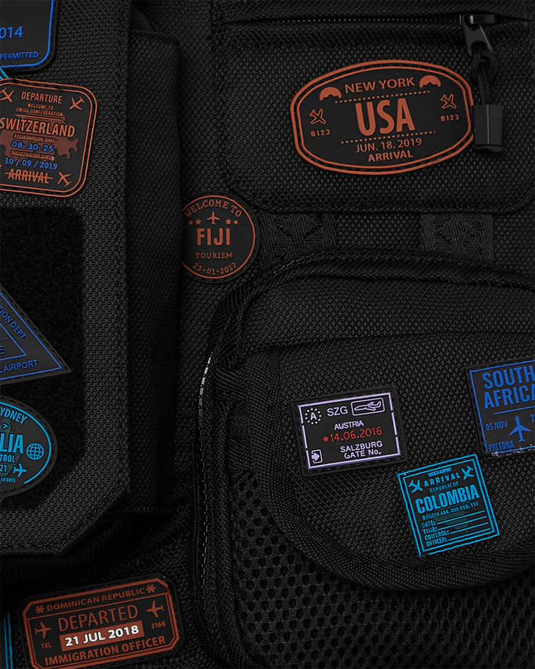 JAMES EDITION PASSPORT STAMPS SPECIAL OPS BACKPACK