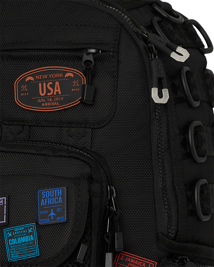 JAMES EDITION PASSPORT STAMPS SPECIAL OPS BACKPACK