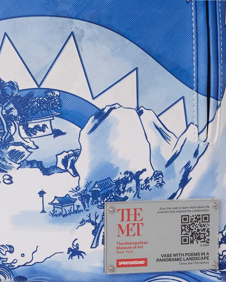 MET CHINESE BLUE AND WHITE DLXSV BACKPACK