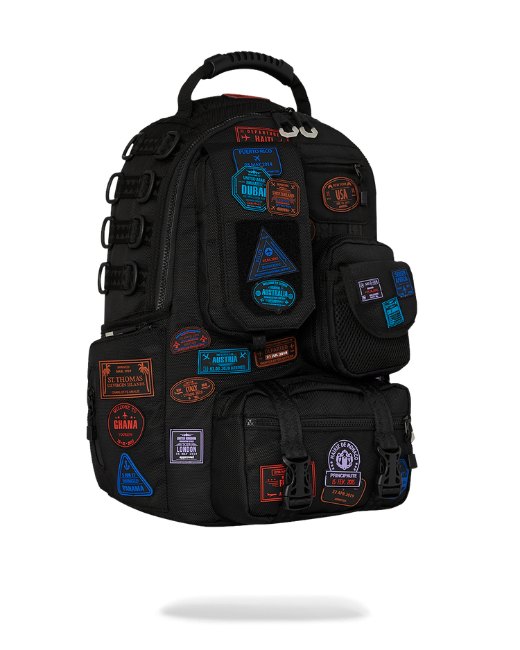 JAMES EDITION PASSPORT STAMPS SPECIAL OPS BACKPACK