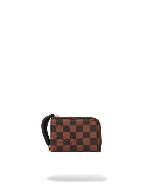 CORE EMBOSSED CHECK WALLET