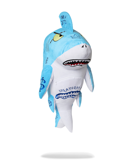 SHARK PLUSH BACKPACK