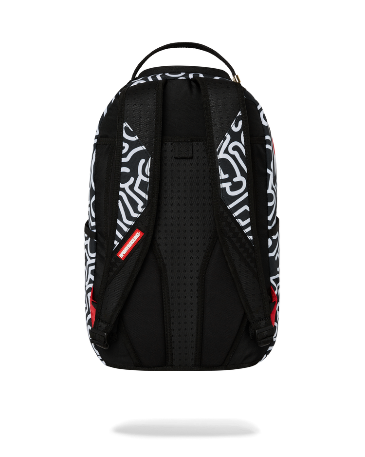 KEITH HARRING SKATER GUY PRINT DLXSV BACKPACK