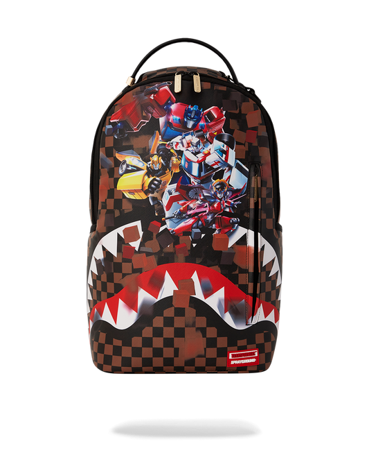 TRANSFORMERS CHECKERED DLXSV BACKPACK