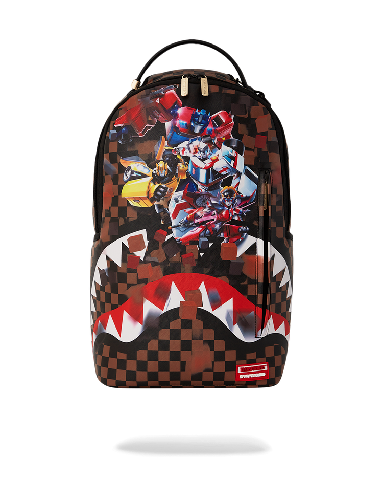 TRANSFORMERS CHECKERED DLXSV BACKPACK