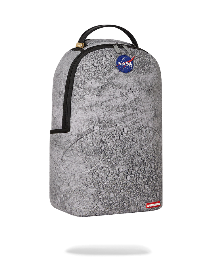 NASA MOON LANDING FOOT EMBOSSED BACKPACK