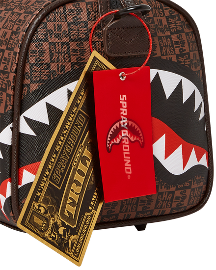 Sprayground - Scribble Shark Mini Duffle Bag – Octane